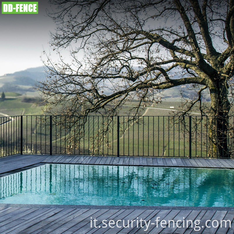 Ornamenti per la recinzione in alluminio da giardino Ornaments Garden Aluminum Fence